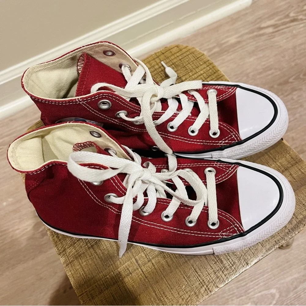 Converse Garnet High-Top Sneakers - Picture 3 of 8